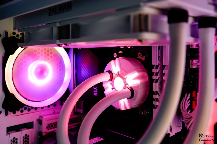  수랭 CPU 쿨러 추천, 듀얼 워터펌프 잘만 Z24 수냉쿨러