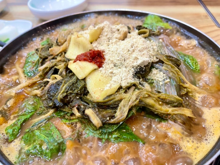  깔끔한 국물이 일품인 의정부 감자탕 맛집 일품감자탕&찜