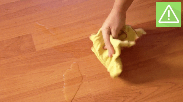 마루 바닥 청소 다양한 방법 및 얼룩 지우기
