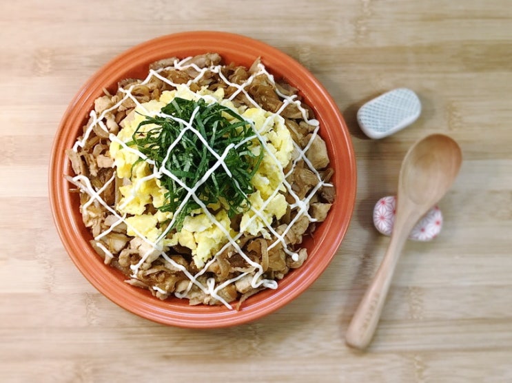  치킨보다 더 맛있는 치킨 마요 덮밥 남은 치킨 활용법 요리