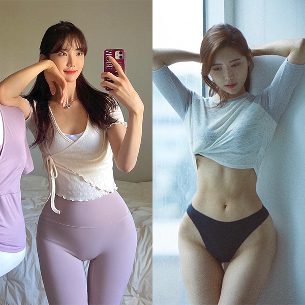 예쁨을 넘어선 청순 필라테스 강사