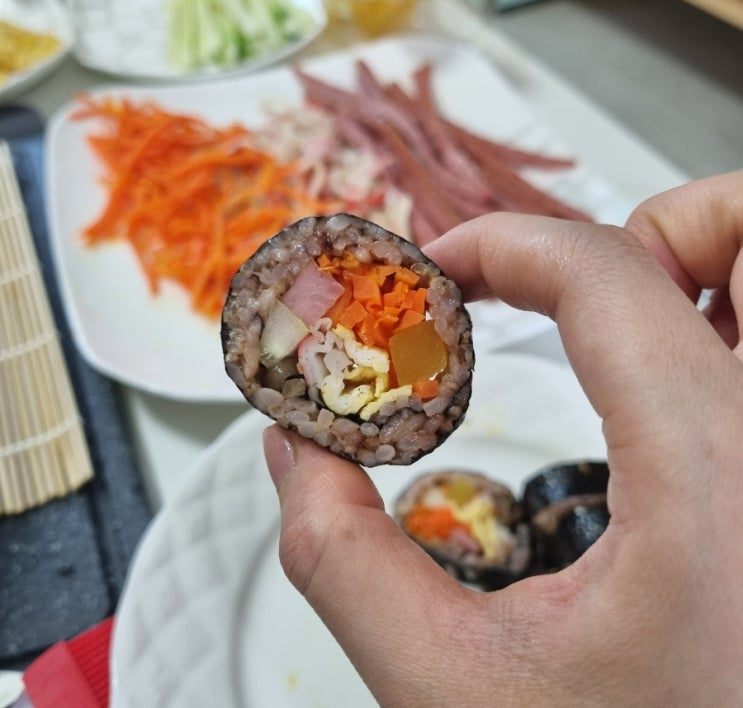  8월 넷째 주 주간 일기, 우영우 김밥