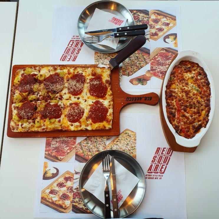  대구피자맛집 대구커플데이트코스 피자와 스파게티가 핵존맛인 레드스퀘어피자 범어점