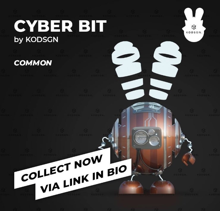  치코앤로코(chikoroko), OpenSea예정, 무료NFT 매일1개 지급, 8월21일 NFT(Gift of the Day) - Сyber Bit