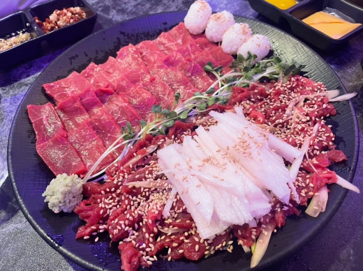  부산 광안리/ 육회집이 이렇게 이쁠일이야? 정성 가득한 육회 맛집/ 광안리 정성