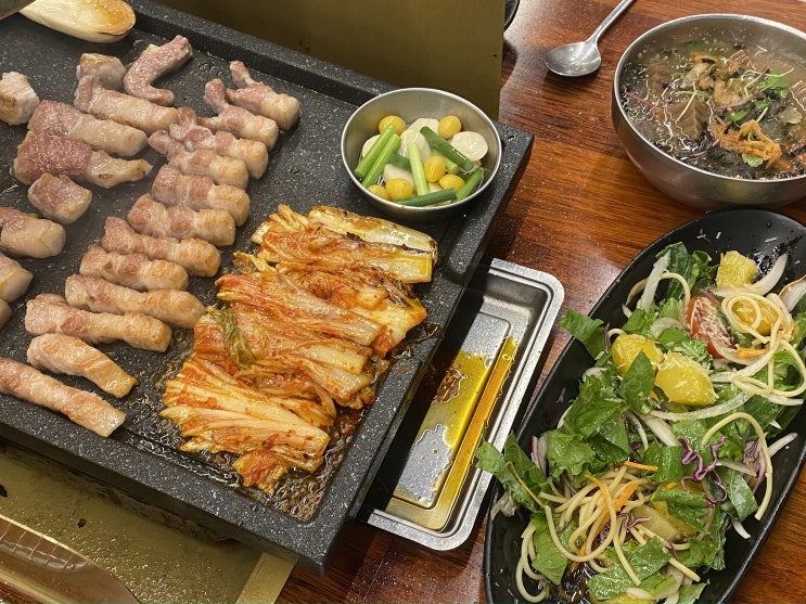  전주 신시가지 맛집, 꽤 괜찮았던 신시가지 삼겹살 '일층집' 솔직후기