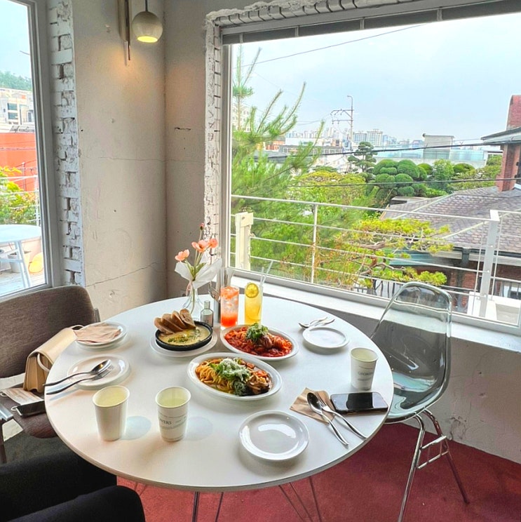연희동/연남동 햇살 한가득 브런치 카페&파스타 맛집 :: 그로어스