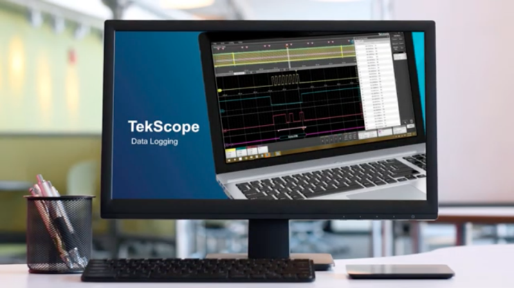 TekScope를 이용하여 오실로스코프로 데이터 로깅하는 방법