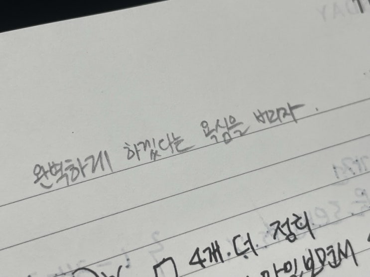  이상하게 스트레스가 쌓이는 날들이었다 | 게으른 완벽주의자