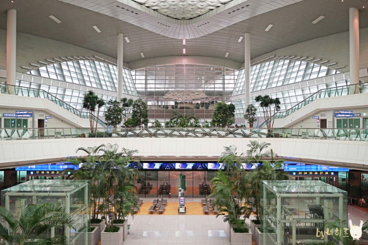 인천공항 입출국 제2여객터미널 전망대