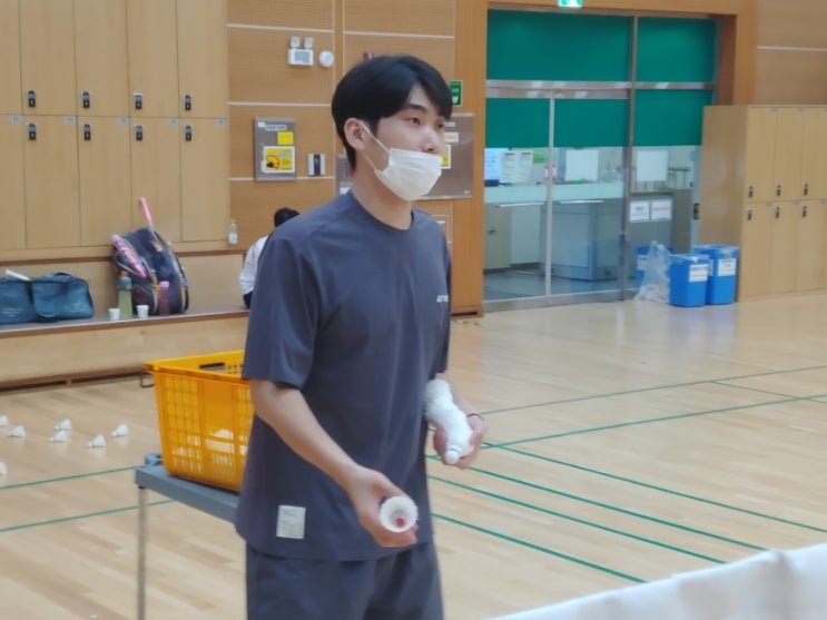  서울배드민턴  레슨일지 관악구 미성체육관 주말레슨 (2022.8.21)