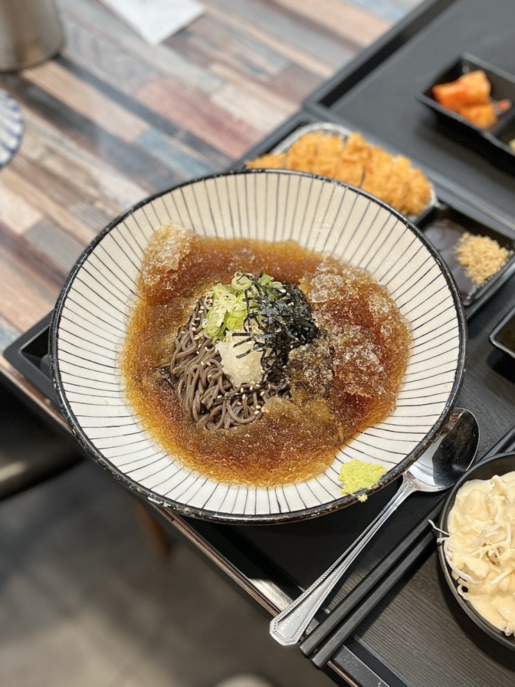  광안 소바2001 살얼음 동동 부산 광안리 맛집이네