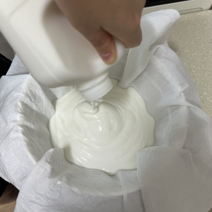  [요리도전]플레인 요거트로 꾸덕한 그릭요거트 만들기