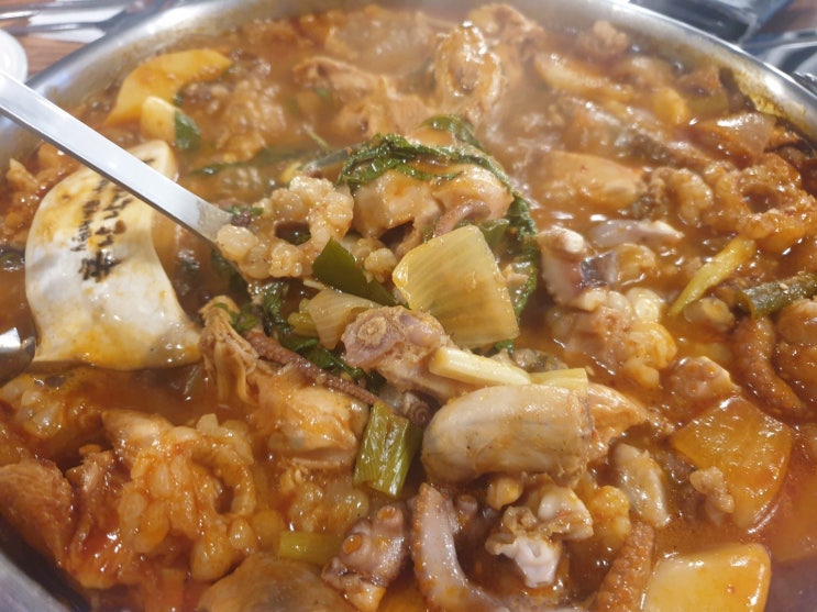 정성스럽게 만든 양념맛이 일품인 낙지대세야 / 일산 백석 신난 낙지닭