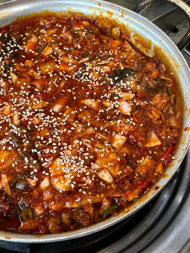  청도아부지뽈찜 ㅣ 청도 맛도리집 투어, 매콤한 대구뽈찜