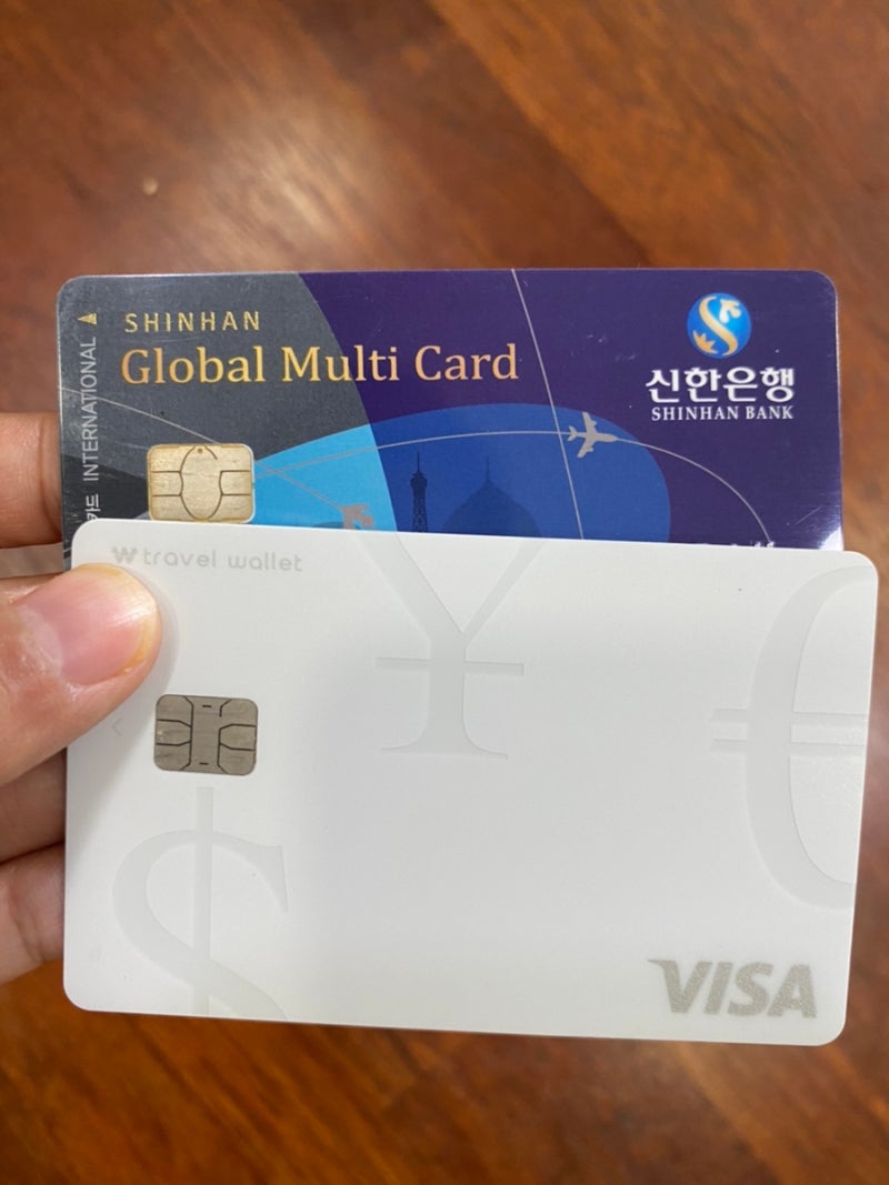 해외카드/캐나다카드결제 (트래블월렛vs신한 멀티카드 비교) : 네이버 블로그