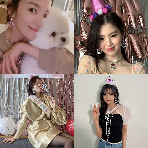 송혜교 다이소 프린세스 <b>공주</b>놀이 <b>한소희</b>,김하늘,엄지,설현... 