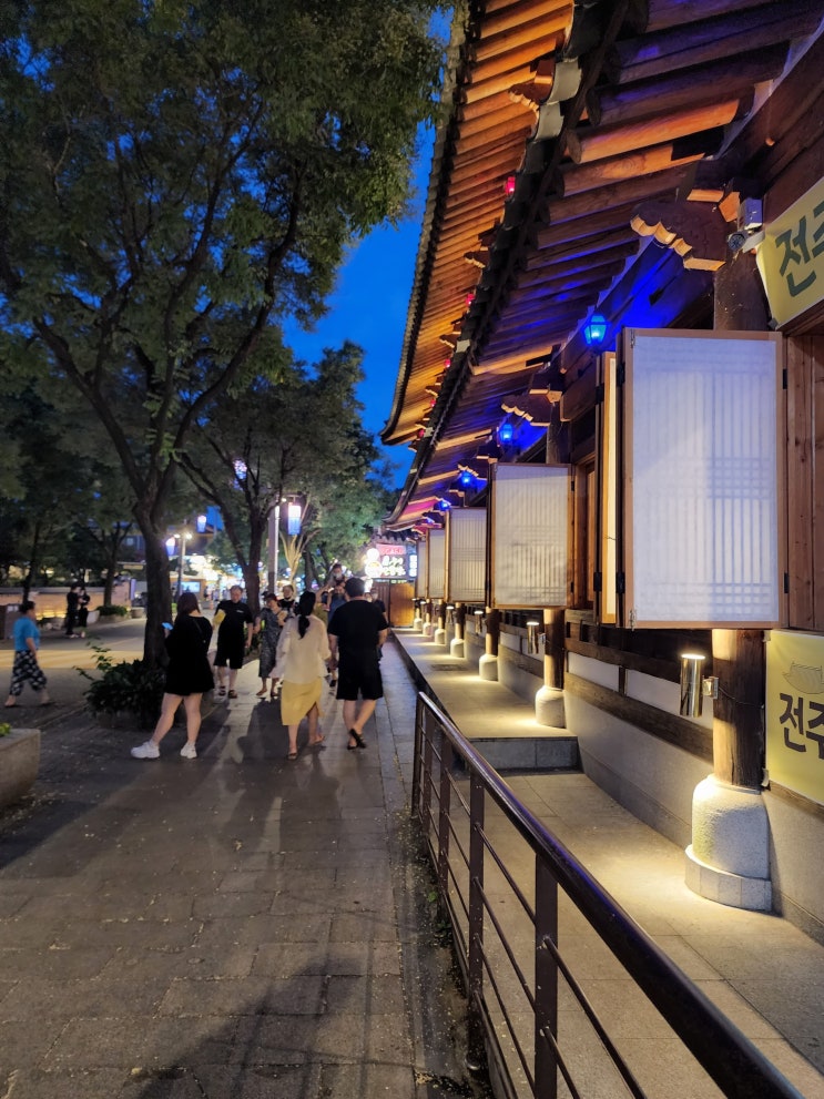 [전주 가볼만한 곳] 전주 한옥마을 (저녁 분위기)