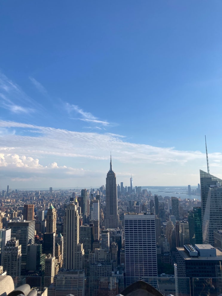 [뉴욕] 뉴욕 일몰 명소 & 루프탑 전망대 - 탑 오브 더 락 (록펠러 센터 전망대) 