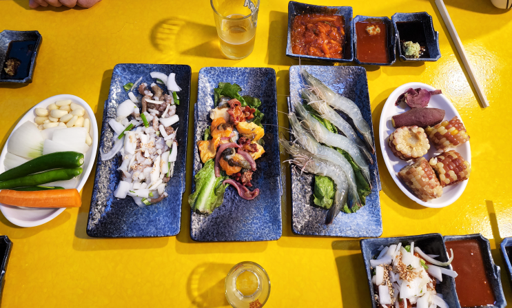  부산 남포 자갈치시장 맛집I 경남상회 오마카세 같은..횟집