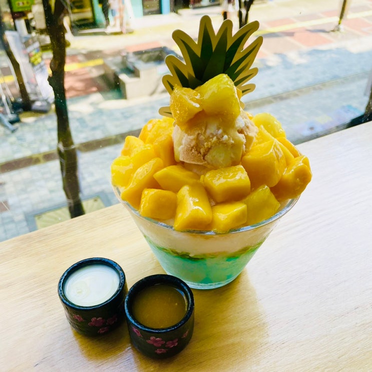 "' ℙℕ ℝ" 설빙 신메뉴 아인파인망고설빙 솔직후기