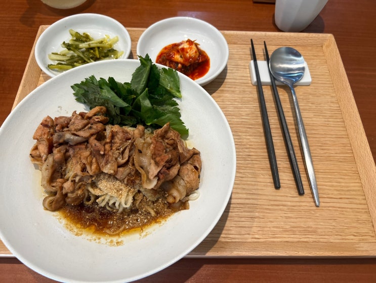  홍대 고기국수 찾다 발견한 연남동 흑돼지 고기국수집, 국숯집!