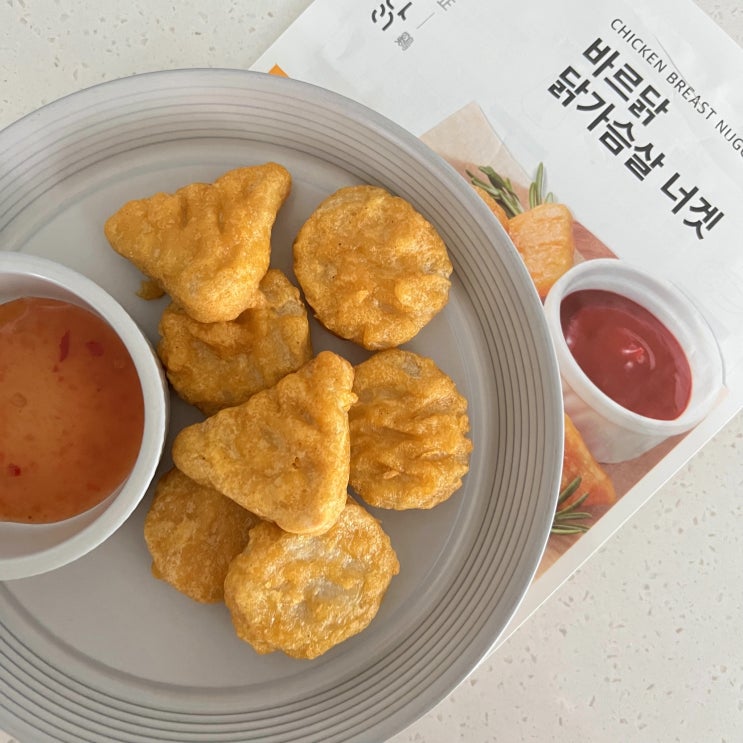  촉촉하고 맛있는 다이어트 간식 바르닭 닭가슴살 너겟 내돈내산후기