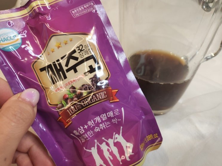  애주가들을 위한 프리미엄 숙취해소 음료 이안추 '깨주고'