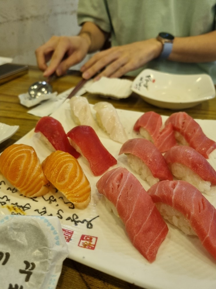  구리맛집:: 참치는 무조건 기꾸초밥 (주차 팁!까지!)