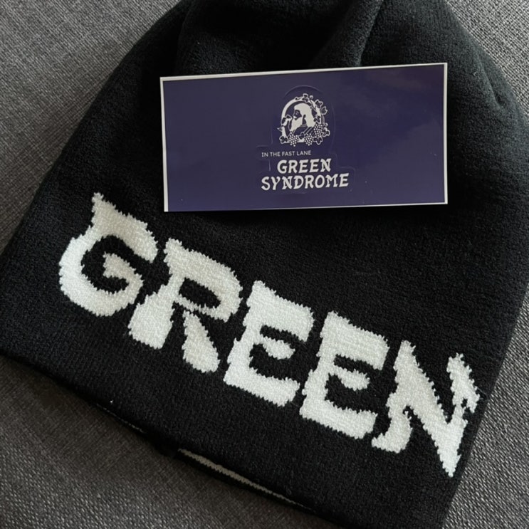 [그린신드롬 GREEN SYNDROME] GN Logo Beanie - Black_뉴진스/NCT/제니 코디