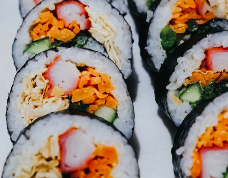 김밥과 라면 김밥과 라면