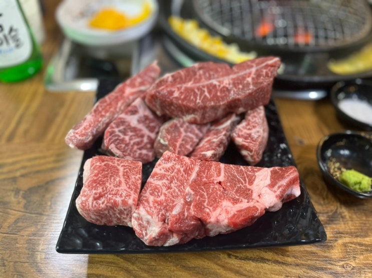  하이원리조트 맛집 # 가성비 최고 정선 고기집 : 함백산실비식당