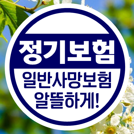  유병자정기보험 추천, 알뜰하게 일반사망보험금을 가입할 수 있어요!
