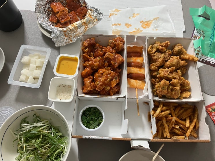 행신 치킨 코리엔탈 깻잎두마리치킨 행신점 파닭 배달 주문