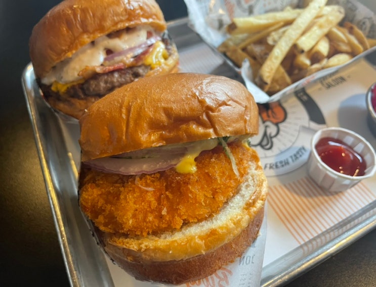  성수 제스티살룬 서울숲 새우버거 맛집 솔직 후기