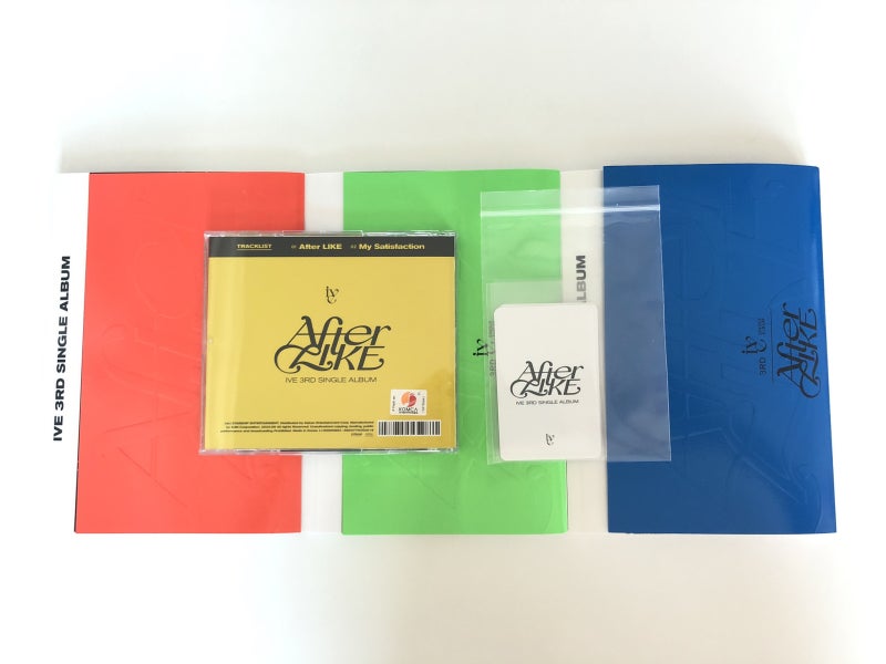 IVE After LIKE Album Unboxing + Special Benefit Photocards