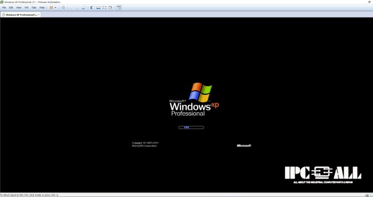  Windows XP Vmware 부팅 TEST