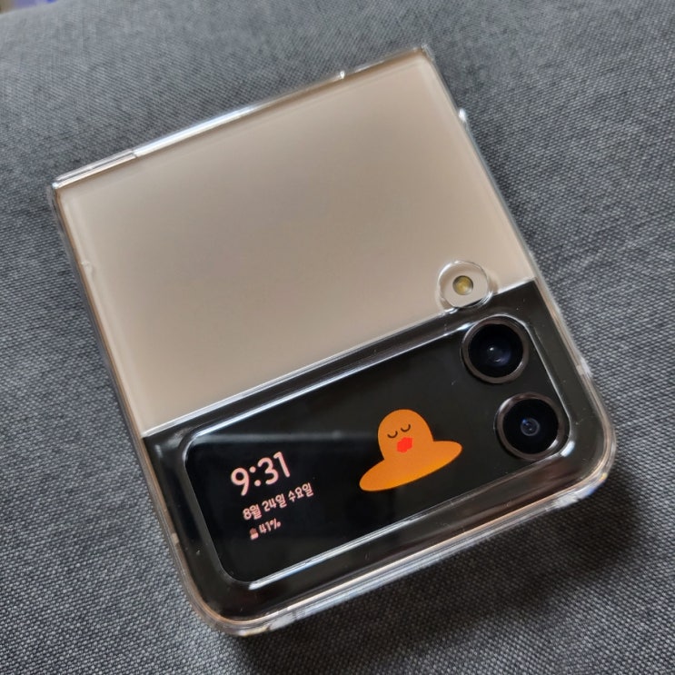  [언박싱] 삼성 갤럭시 Z플립4 256GB 핑크 골드 & 워치5 실버 40mm 받았다리