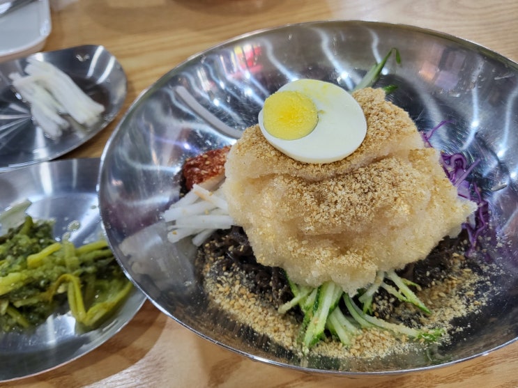 [순천 냉면]조례동 냉면 맛집 '관산칡냉면'