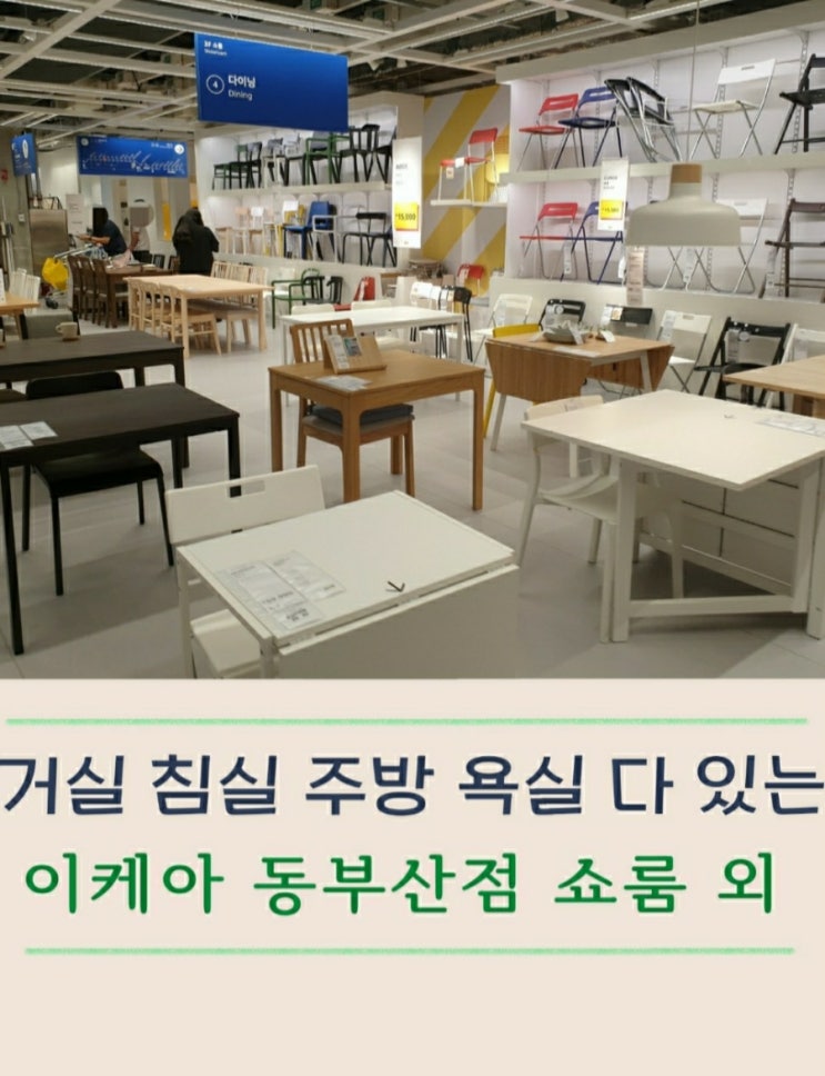  부산 이케아 동부산점 2편 쇼룸 및 침대 쇼파 수납함 선반 등 (사진多)