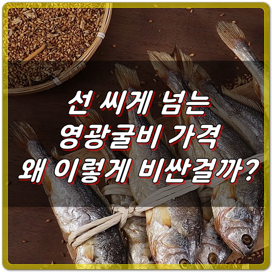 쌀 한가마 값은 옛말, 선 씨게 넘는 영광굴비의 미친 가격