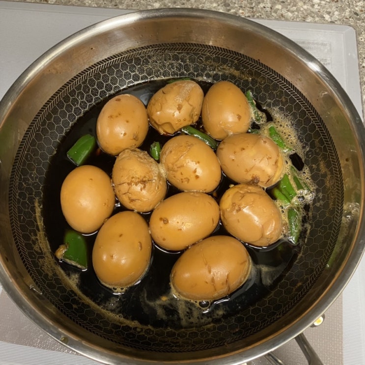  계란장조림으로 밥반찬