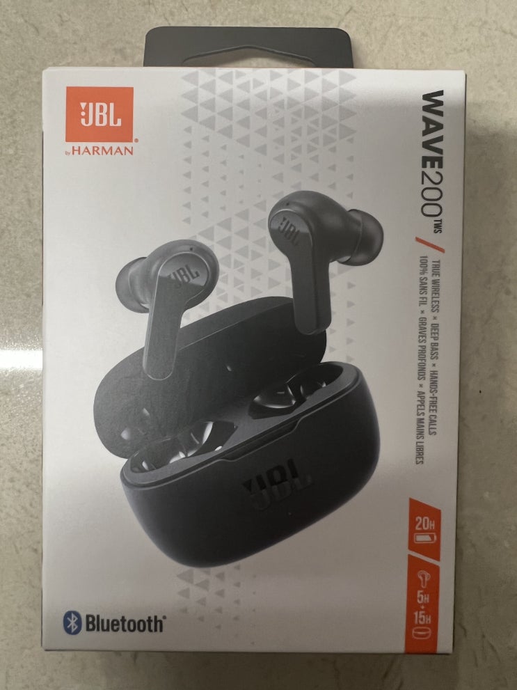  블루투스 이어폰 JBL wave200 가격, 리뷰, 연결방법, wave100 차이점 ~