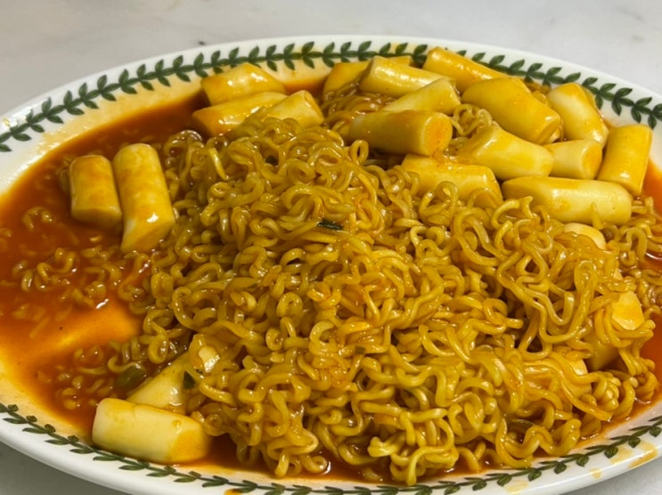  팔도 라볶이 만드는 법 눈감고 쌉가능 즉석떡볶이