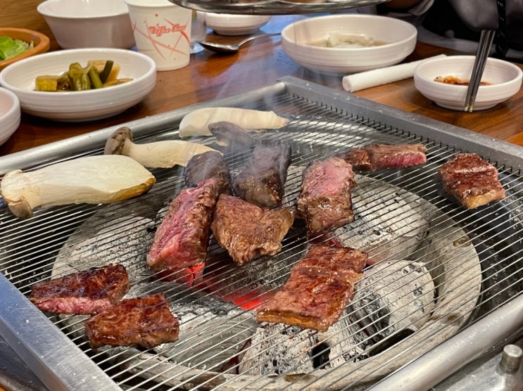  홍천 맛집 | 오션월드 근처 맛집 평창한우마을 홍천대명점
