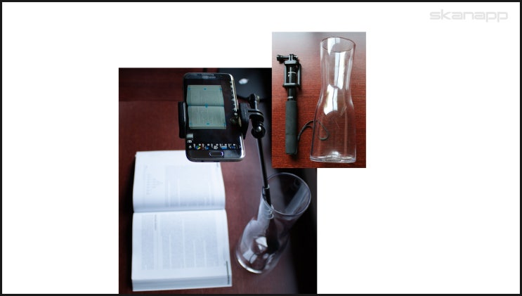  고가의 안드로이드용 스캔 pdf 문서 생성 어플 무료정보(SkanApp hands-free PDF book scanner)
