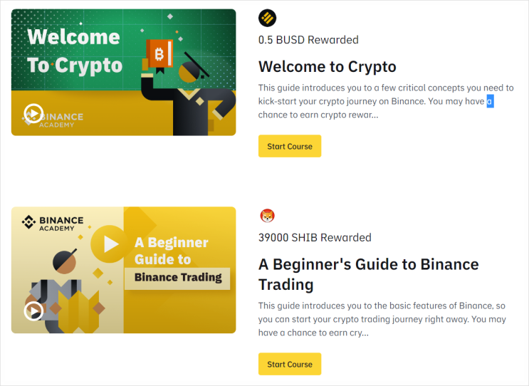  바이낸스 Binance Learn & Earn 참여하고 코인 받기(~8/30, 선착순)