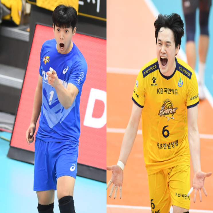한국전력 KB손해보험 남자배구 도드람컵 경기예상(서재덕 김지한 임성진 박찬웅 김정호 한국민 황택의 홍상혁)