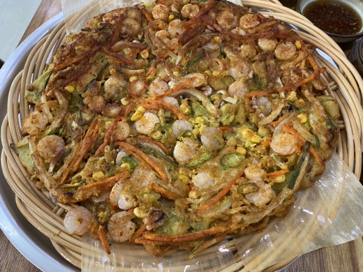  (광양맛집 추천) 밀밭 바삭바삭한 녹두해물전과 칼국수가 땡긴다면