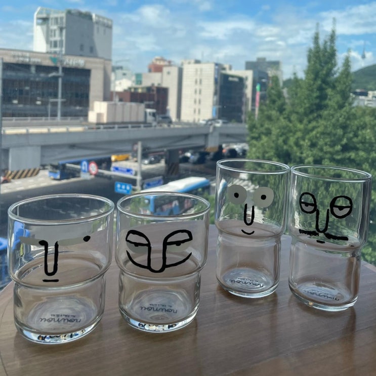 장줄리앙컵 구매후기(사전예약x)/남산맨션 누누 오피스 남산위크/장줄리앙 글라스/장줄리앙 컵 가격/nounou(누누)